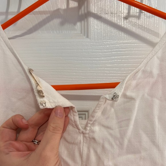 Altard State White Layered Cropped Tank Top - Picture 6 of 7